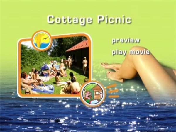 Picnic at nudists in a cottage place - Naturist Freedom