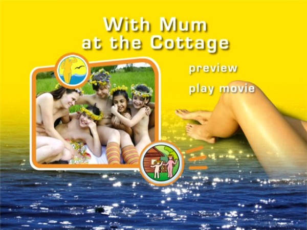 Family naturism freedom - With Mum at the Cottage HD