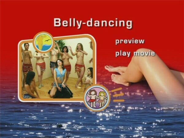 Family nudism of video - Belly Dancing