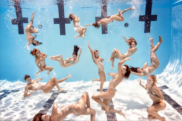 Nudism on the beach in France Photo - Cote d'Azur