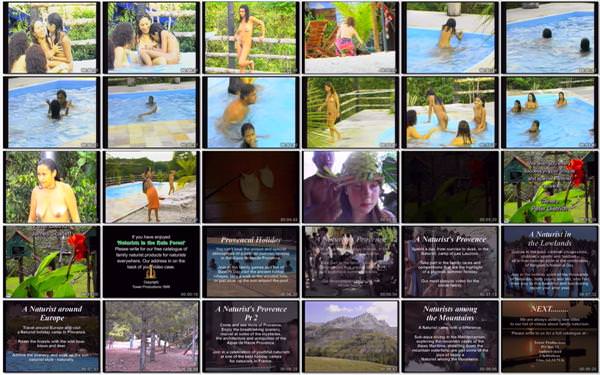 Family nudism video series in Brazil PureNudism